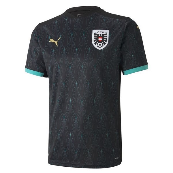 Camiseta Austria Replica Segunda Ropa 2020 Negro